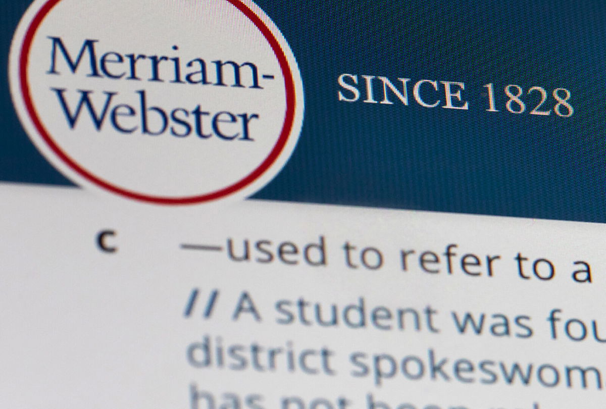 <i>Jenny Kane/AP</i><br/>Jeremy Hanson is accused of sending threats to Merriam-Webster because of definitions related to genders.