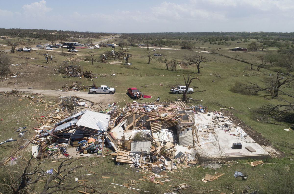 <i>Jay Janner/AP</i><br/>A house near Salado