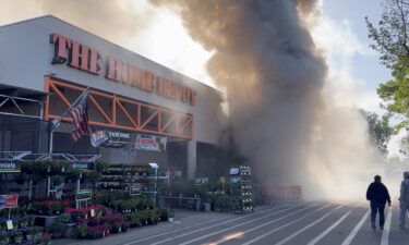 Firefighters in San Jose contained a fire at a Home Depot on April 9 that was so large and hot it could be seen from space.