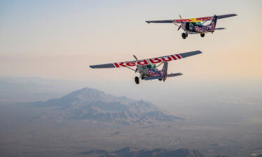 Two pilots attempted to switch planes in mid-air.