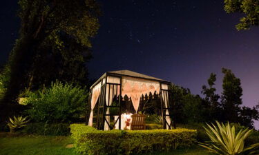 Ananda in the Himalayas is pictured.