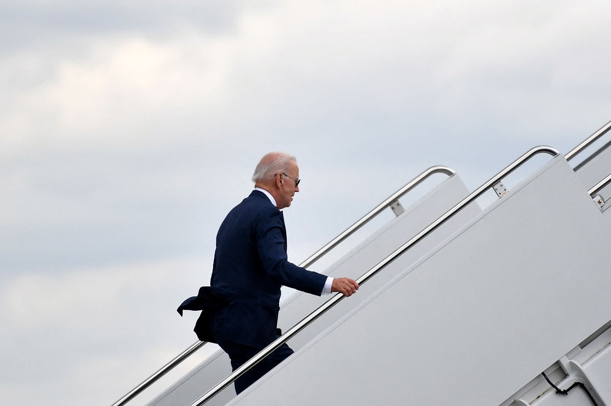 <i>Mandel Ngan/AFP/Getty Images/FILE</i><br/>President Joe Biden will make his first trip to Asia as president next month. Biden is shown here in Greensboro