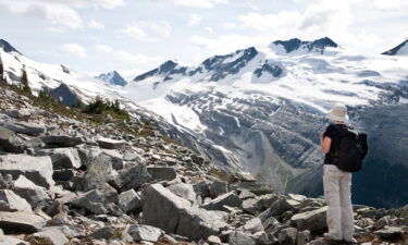 Canadian doctors are prescribing free passes to national parks to treat patients. Pictured is the Glacier National Park