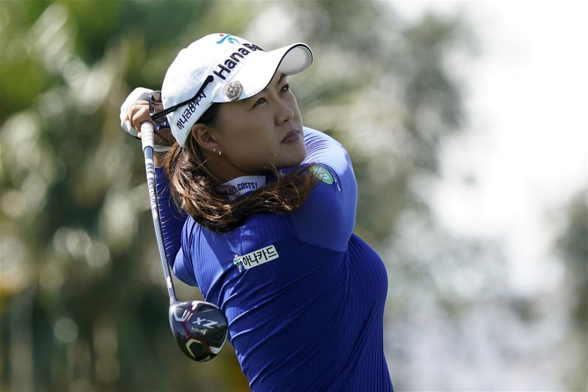 Marcio Jose Sanchez/AP Minjee Lee shares an early lead with Jennifer Kupcho following the...