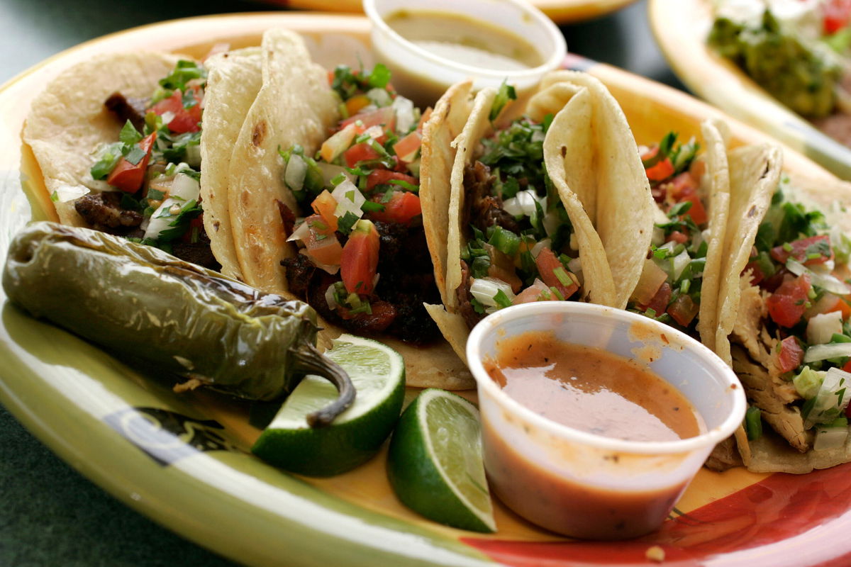 <i>Ron T. Ennis/Fort Worth Star-Telegram/Tribune News Service/Getty Images</i><br/>A variety of tacos from La Pasadita Restaurant in Fort Worth