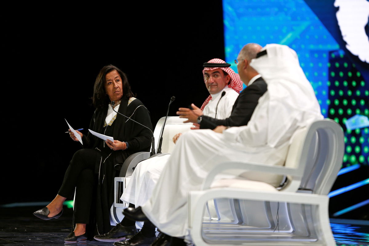 <i>Faisal Al Nasser/Reuters</i><br/>Lubna Olayan