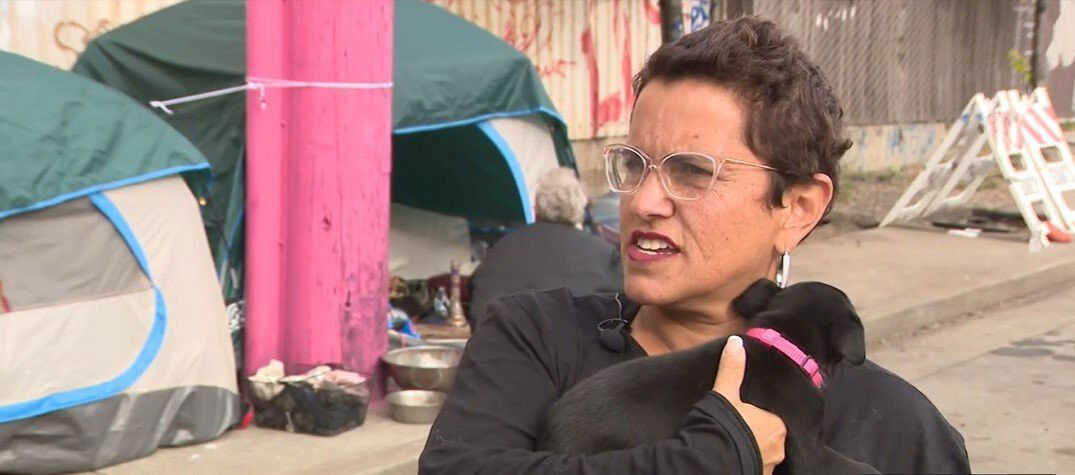 <i>KPIX</i><br/>Andrea Henson has been working since 2019 to help homeless people find housing.