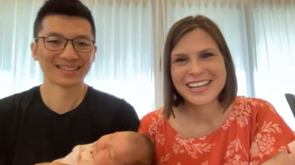 <i>KTRK</i><br/>A couple beat the odds and are now gushing over their newborn baby girl.