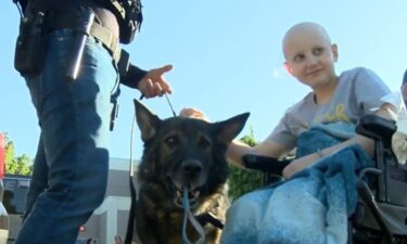 A Vacaville third grader received a huge welcome home after a long several months in Southern California.