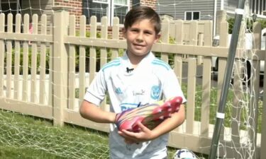 A Philadelphia Union player went above and beyond to put a smile on a young fan's face.