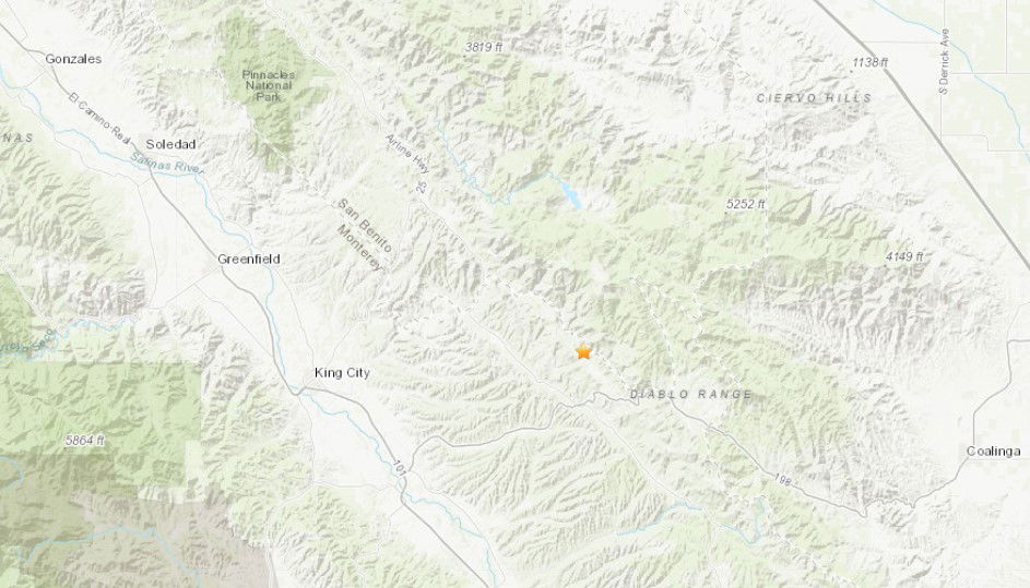 3.2 earthquake hits south monterey county – KION546