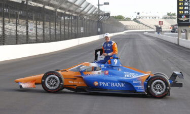 Scott Dixon posted the fastest time in qualifying.