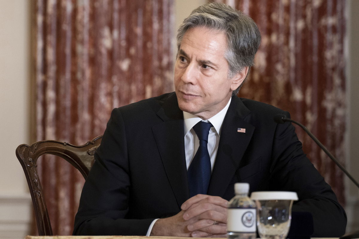 <i>Brendan Smialowski/AP</i><br/>Secretary of State Antony Blinken tested positive for Covid-19 on Wednesday