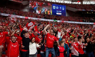 Joy is unconfined among Nottingham Forest fans after the club's promotion to the Premier League.