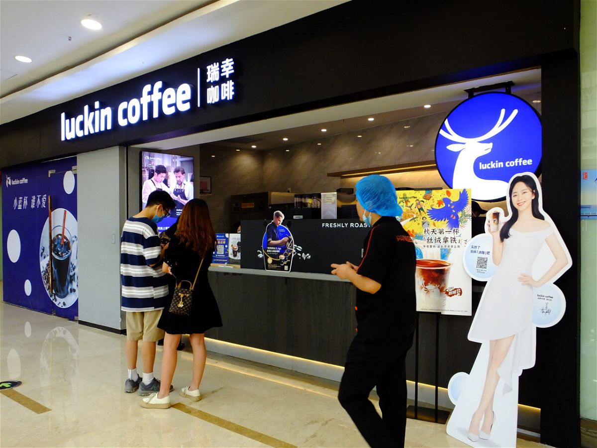 <i>Liu Junfeng/Costfoto/Future Publishing/Getty Images</i><br/>Luckin Coffee