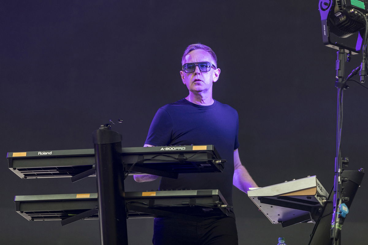 <i>Andre Havergo/Geisler-Fotopress/picture-alliance/dpa/AP</i><br/>Depeche Mode announced the death of Andy Fletcher