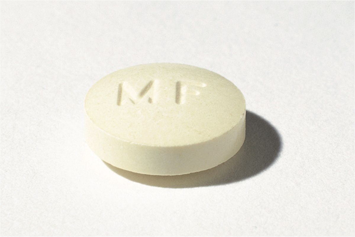 <i>Newsmakers/Getty Images/FILE</i><br/>The abortion pill known as RU-486