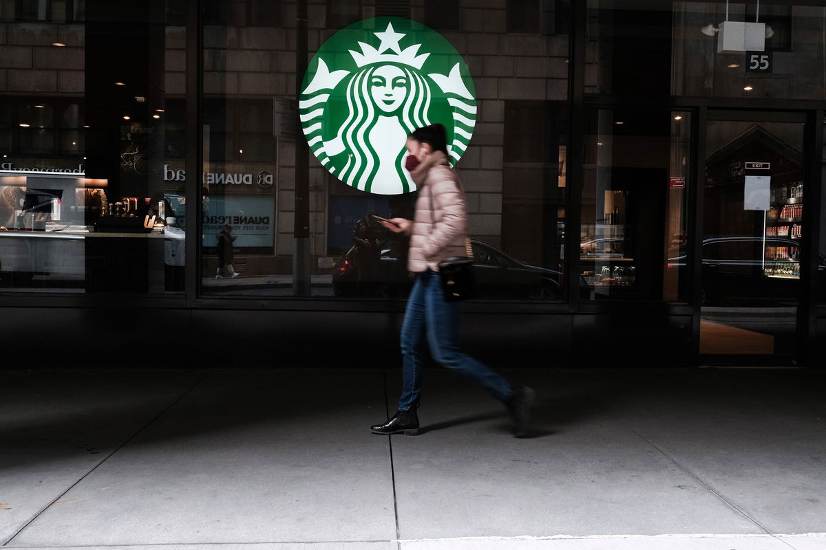 <i>Spencer Platt/Getty Images</i><br/>Starbucks is