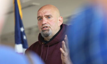 Pennsylvania Lt. Gov. John Fetterman pictured here