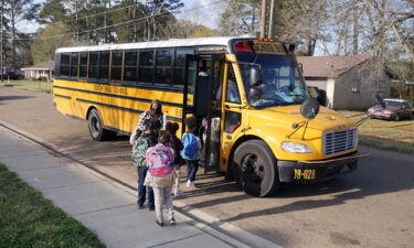 The Biden administration is announcing that school districts around the nation can apply for the first round of funding to transition to clean