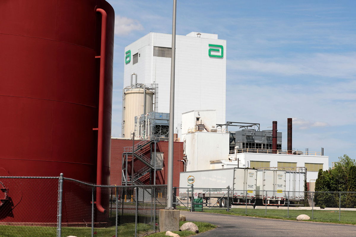 <i>Jeff Kowalsky/AFP/Getty Images</i><br/>Seen here is the Abbott manufacturing facility in Sturgis