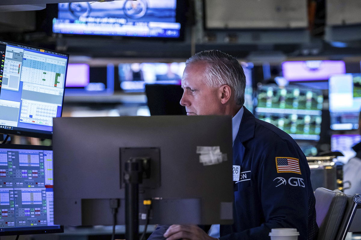 <i>Courtney Crow/New York Stock Exchange/AP</i><br/>The S&P 500 fell into bear market territory on May 20