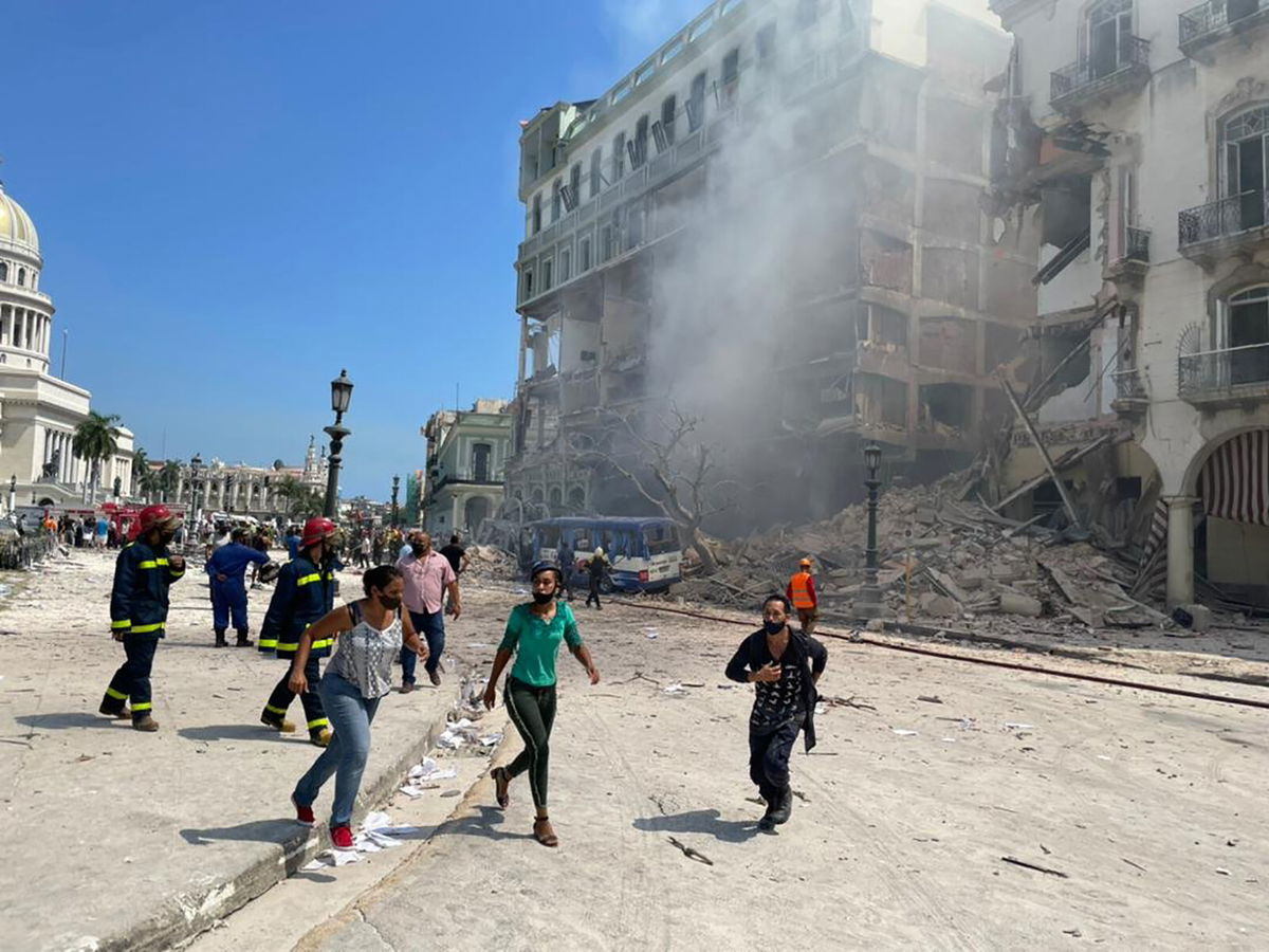 <i>Patrick Oppmann/CNN</i><br/>An explosion rocked Havana