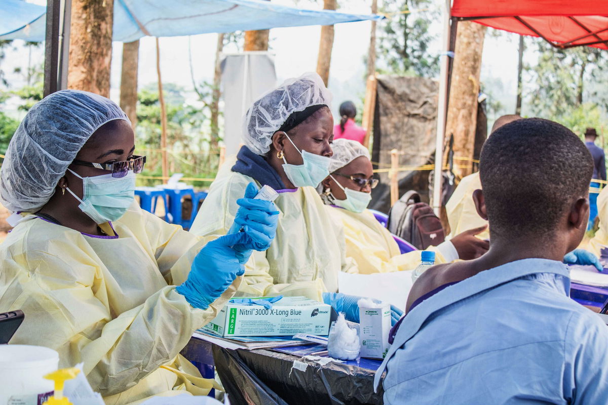 <i>JC Wenga/Anadolu Agency via Getty Images</i><br/>A third case of Ebola was detected in northwestern DRC