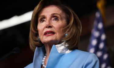 House Speaker Nancy Pelosi (D-CA) speaks at her weekly news conference at the Capitol building on August 6