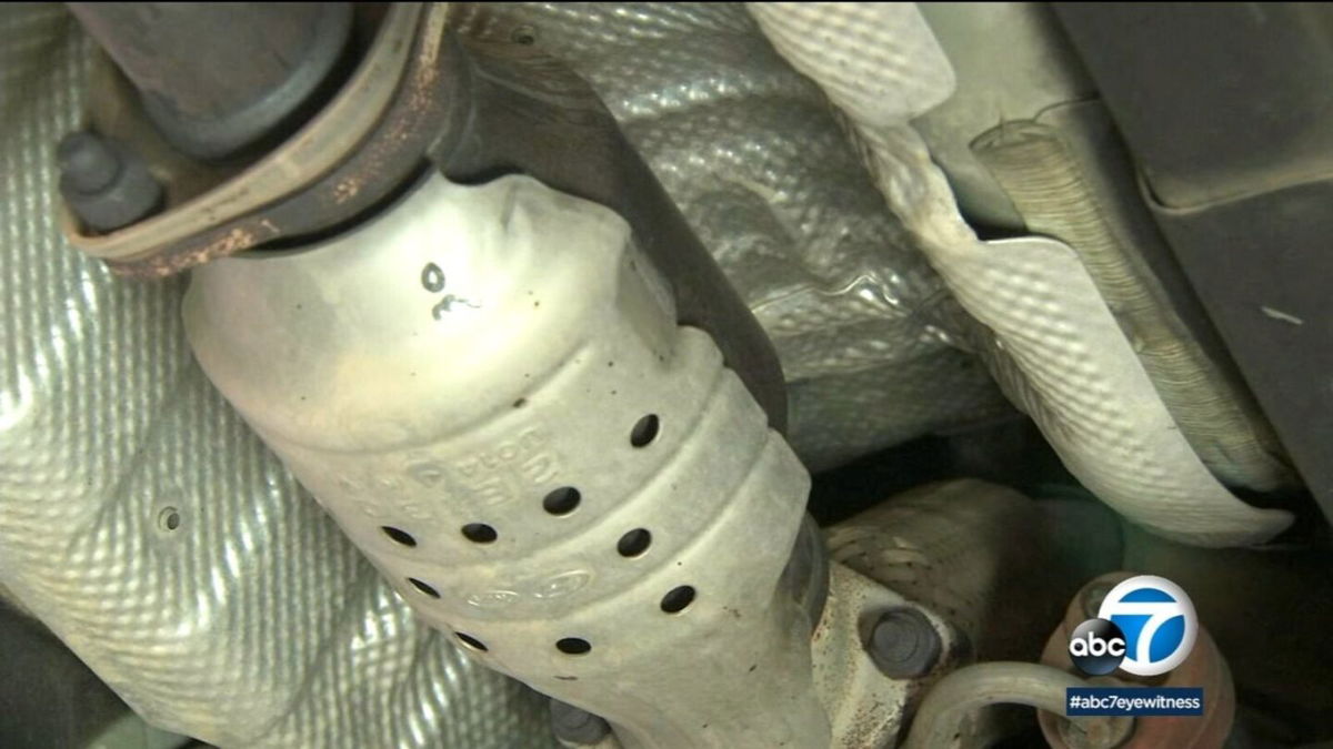 <i>KABC</i><br/>The Auto Club says the number of converter thefts more than doubled from 2019 to 2020