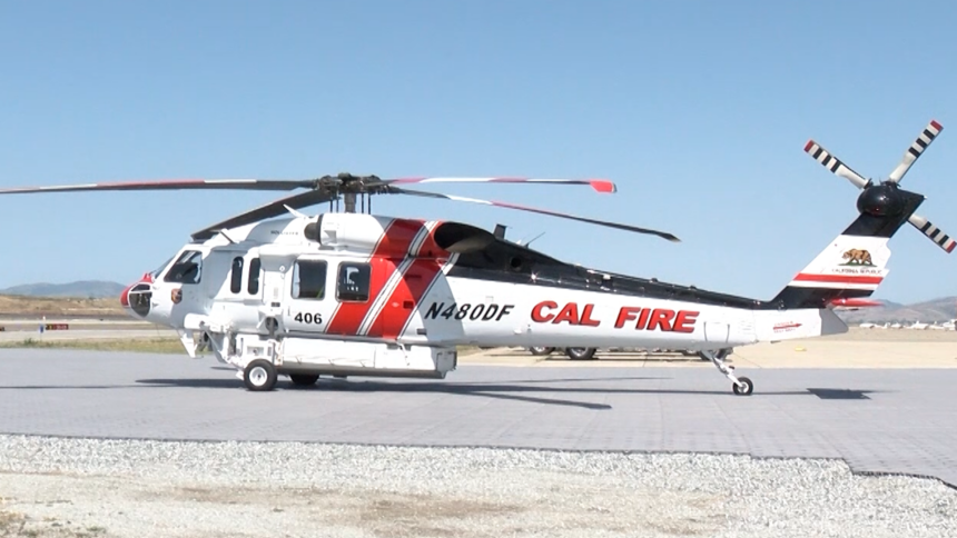 Cal Fire BEU's new helicopter just in time for fire season – KION546