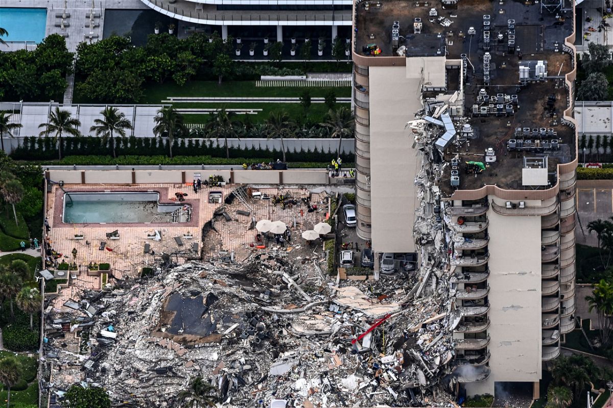 <i>Chandan Khanna/AFP/Getty Images</i><br/>On the eve of the one-year anniversary of a catastrophic condominium collapse in Surfside