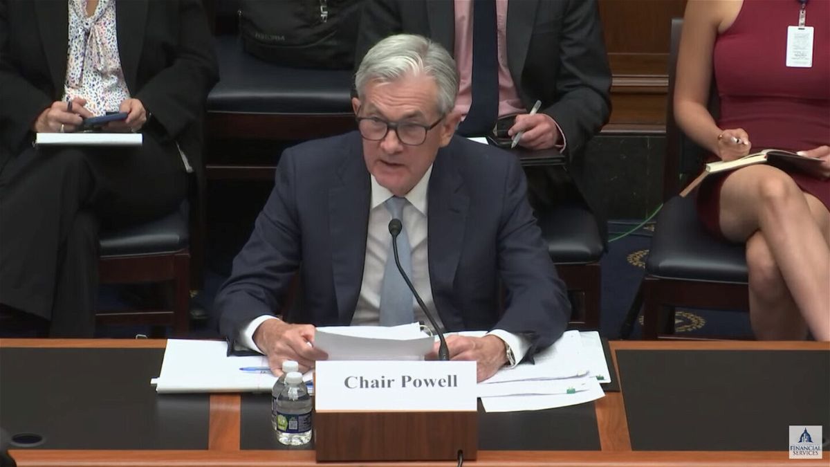 <i>U.S. House Committee on Financial Services</i><br/>Federal Reserve Chairman Jerome Powell told lawmakers that aggressive interest rate hikes designed to tame inflation could lift unemployment on Main Street.