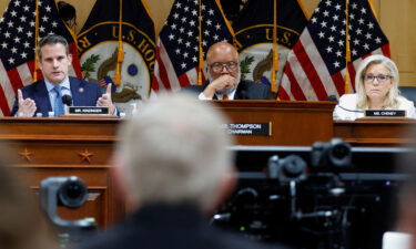 The January 6 committee unexpectedly adds a new hearing for Tuesday. Members of the committee are seen here at their last hearing on Thursday.