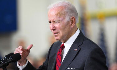 President Joe Biden speaks to employees at Lockheed Martin