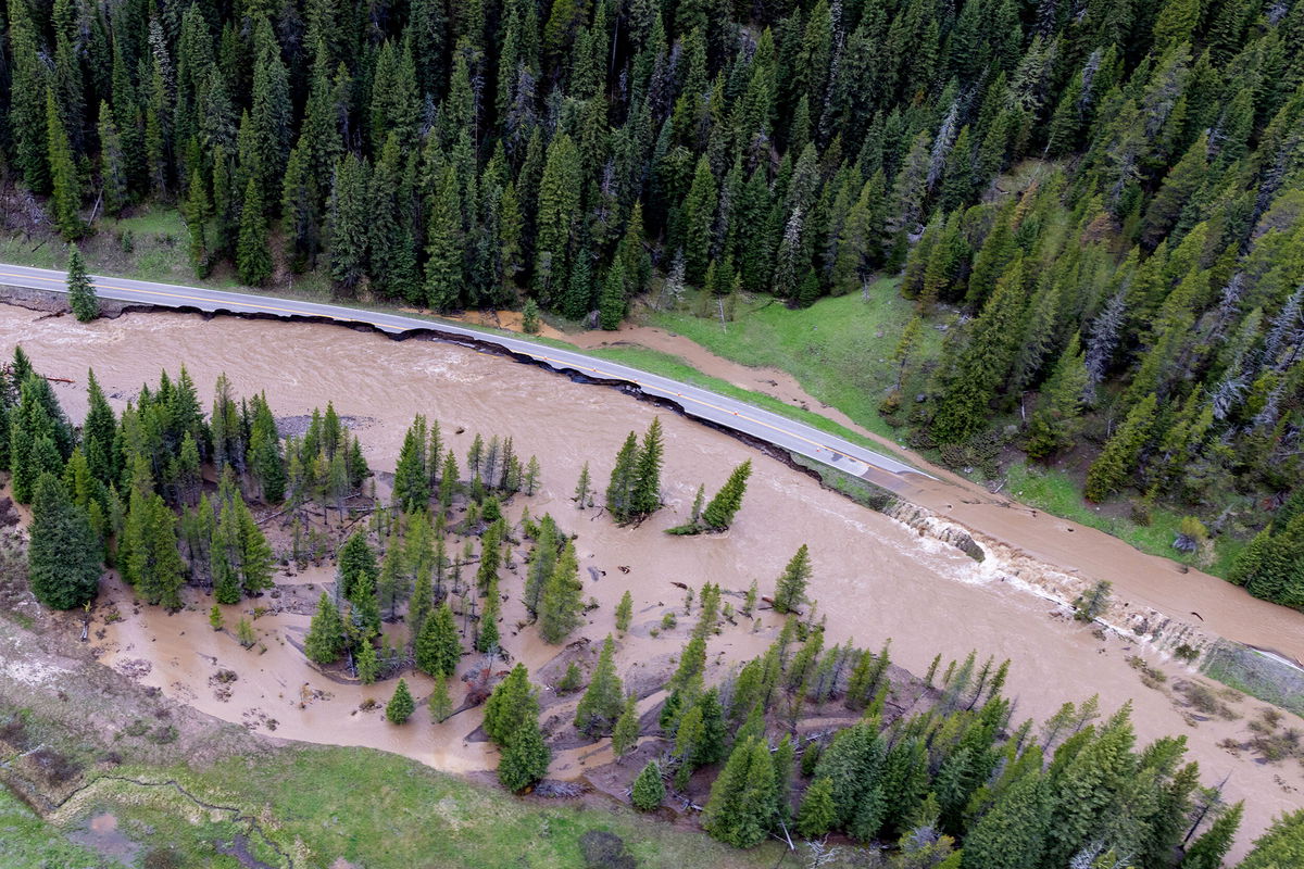 <i>Jacob W. Frank/National Park Service/AP</i><br/>Yellowstone National Park could partially reopen as early as June20 as officials continue to assess the damage caused by historic flooding