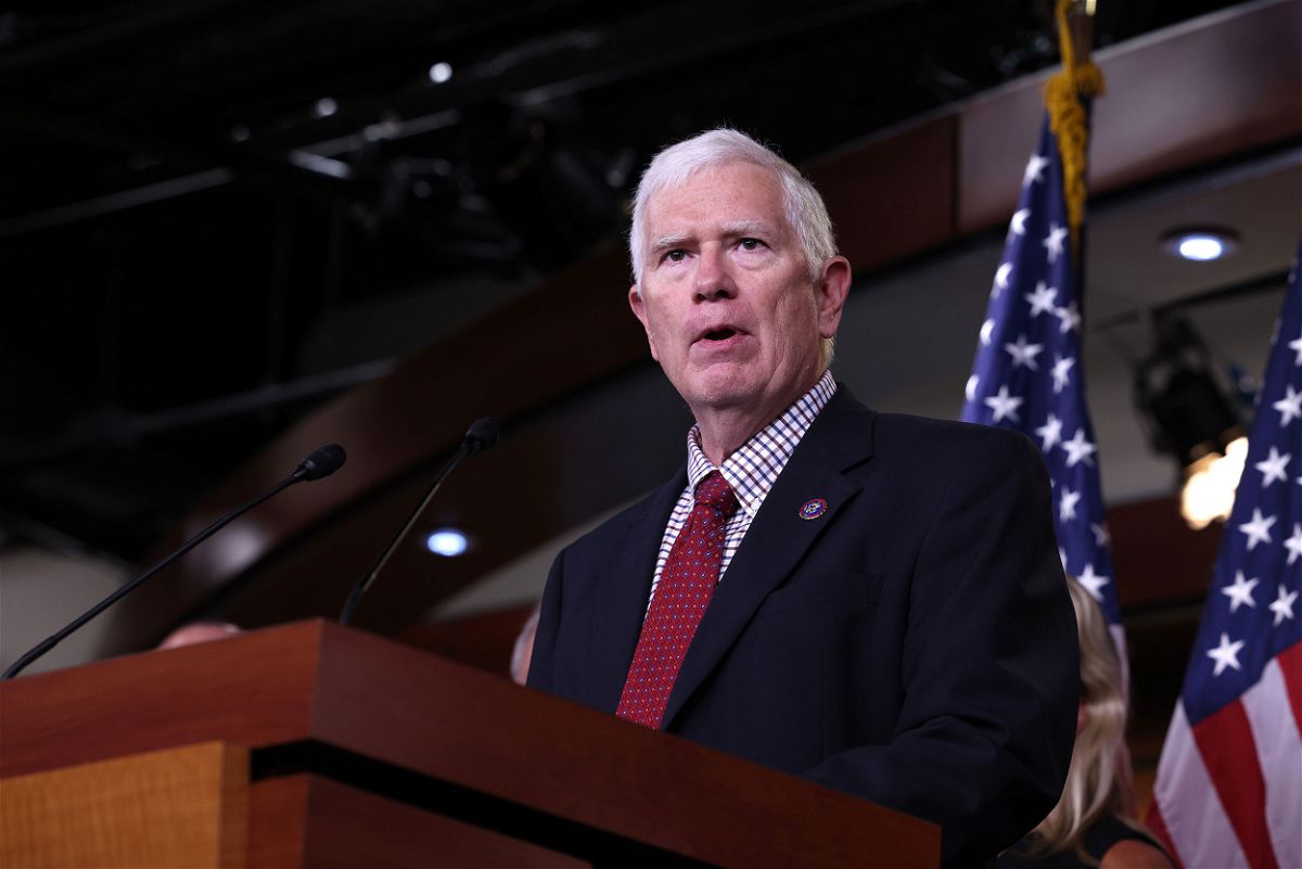 <i>Anna Moneymaker/Getty Images</i><br/>Rep. Mo Brooks -- one of the Republican lawmakers facing calls from the January 6 committee to testify about his interactions with former President Donald Trump -- said June 22 that he is willing to testify but only in public.