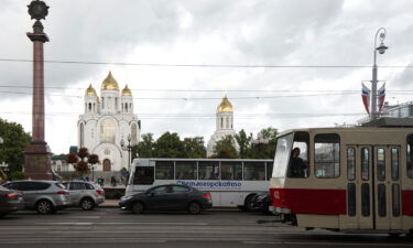 Residents of Kaliningrad have been urged not to panic buy after tensions ramped up this week.