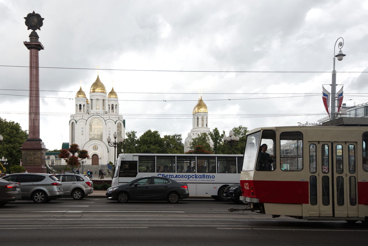 <i>Benjamin Furst/Hans Lucas/Reuters</i><br/>Residents of Kaliningrad have been urged not to panic buy after tensions ramped up this week.