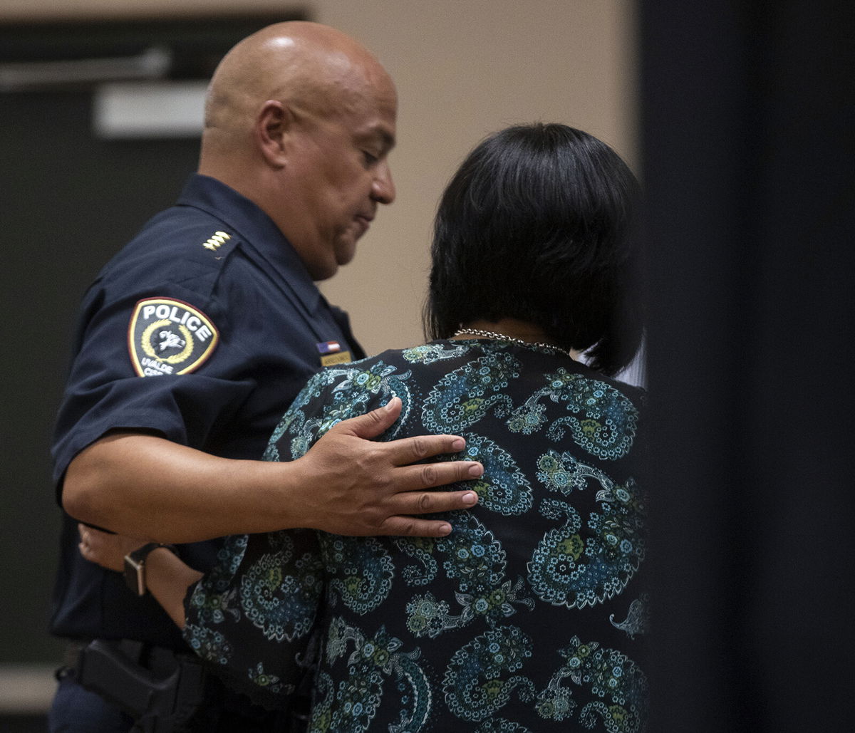 <i>Mikala Compton/USA Today Network</i><br/>Uvalde school police chief Pete Arredondo