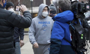 Derrick Evans after being arraigned on Jan. 8