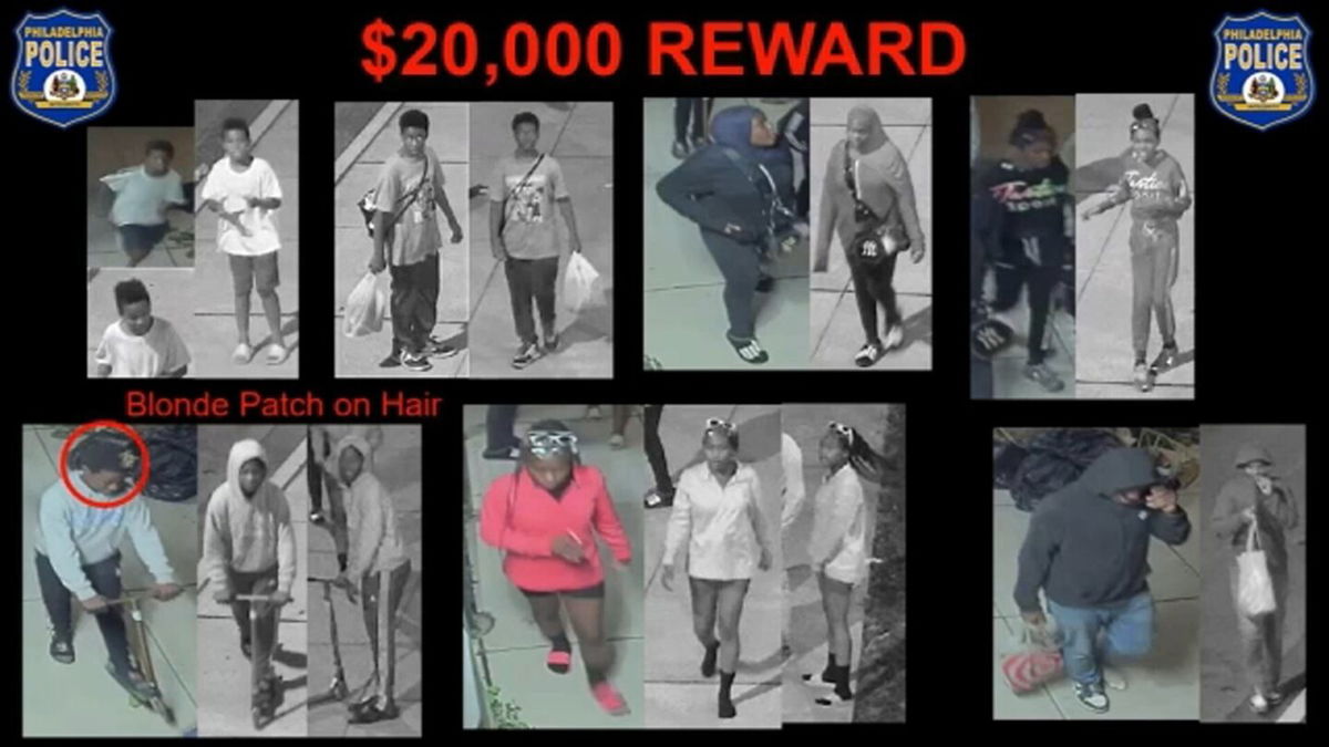 <i>Philadelphia Police</i><br/>Police say 73-year-old James Lambert was attacked by four males and three females on Cecil B. Moore Avenue.