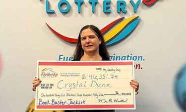 According to Kentucky Lottery officials