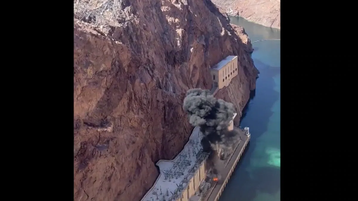 Explosion reported Tuesday at Hoover Dam