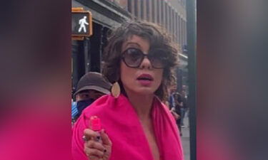 Madeline Barker allegedly pepper-sprayed four Asian women.