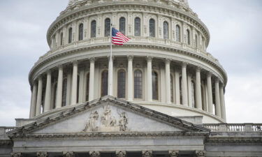 The exterior of the US Capitol is seen on August 7