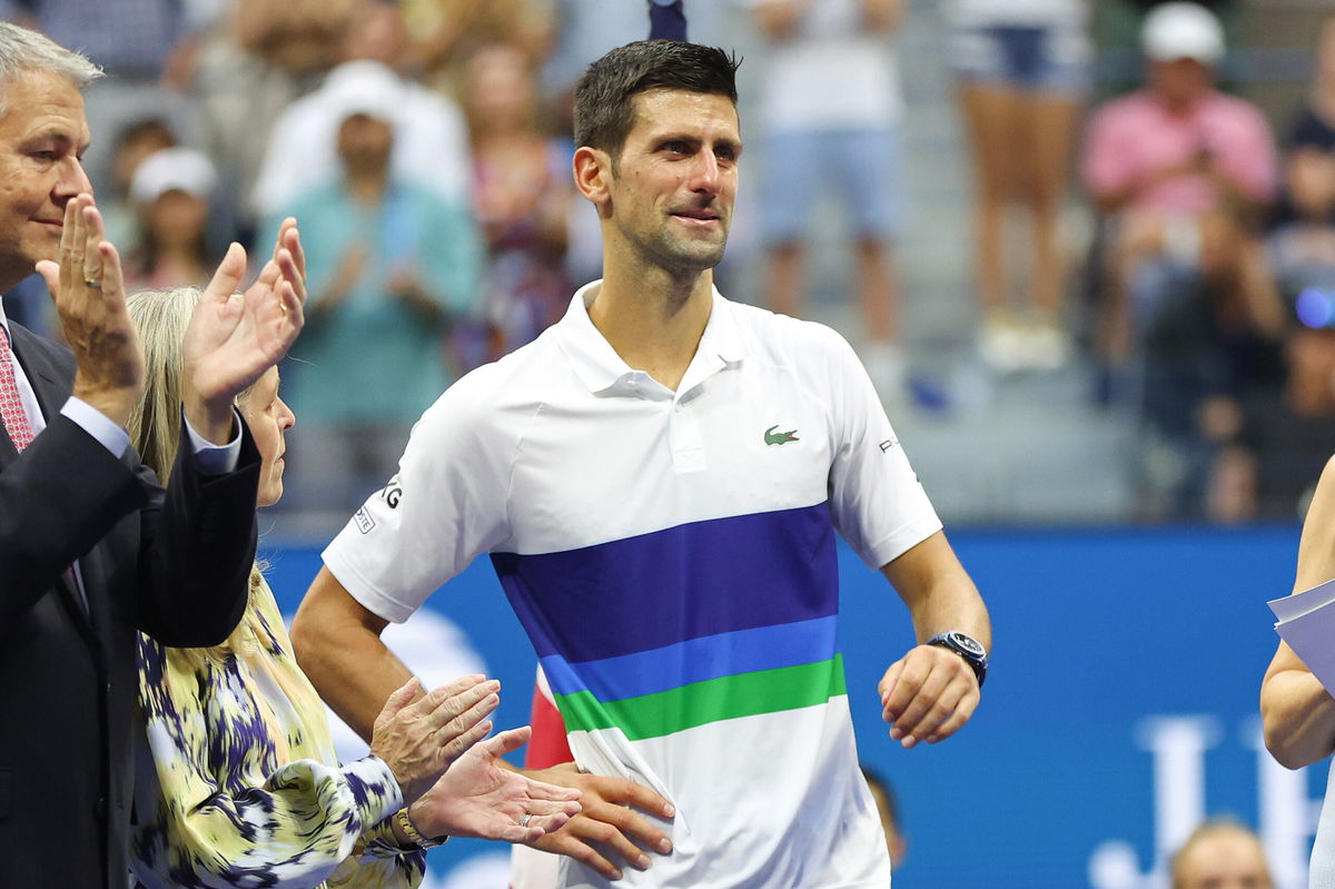 <i>Matthew Stockman/Getty Images</i><br/>Novak Djokovic is unable to enter the US due to rules which require travelers to be fully vaccinated.