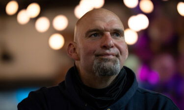 Lt. Gov. John Fetterman poses for a portrait in Easton