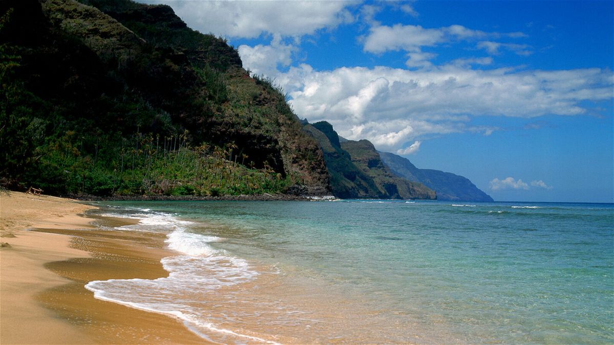<i>Douglas Peebles/Corbis Documentary RF/Getty Images</i><br/>Kauai's spectacular Ke'e Beach is part of Hāʻena State Park