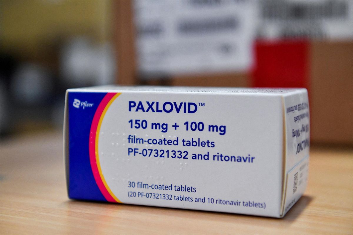 <i>Jennifer Lorenzini/Reuters</i><br/>FILE PHOTO: Coronavirus disease (COVID-19) treatment pill Paxlovid is seen in a box